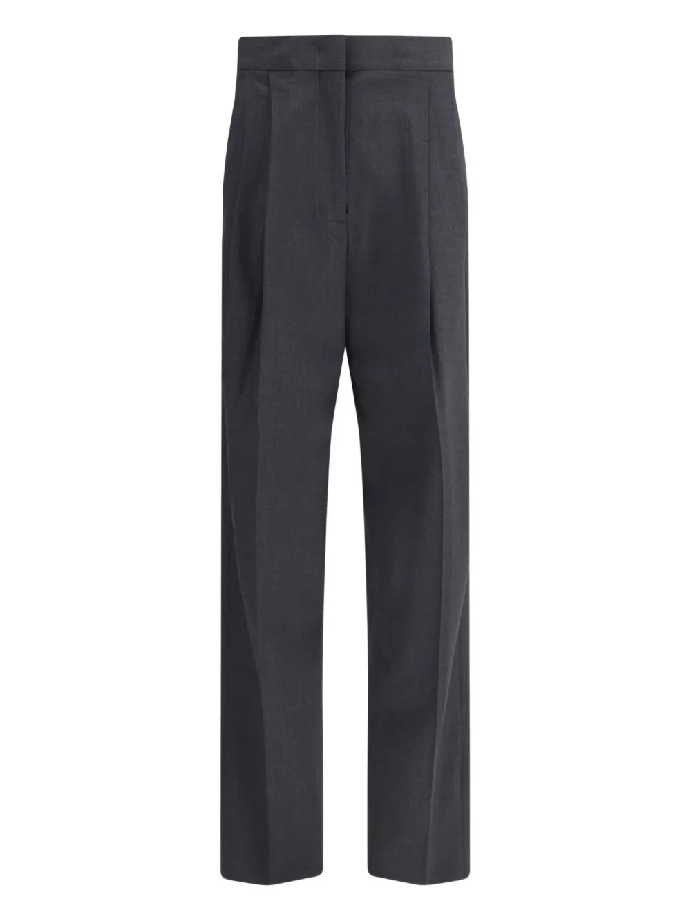 Fabiana Filippi pleated front trousers | Grey | Image 1