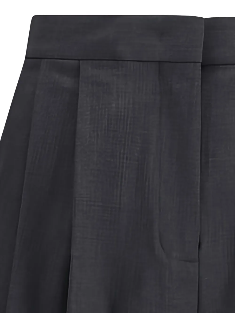 Fabiana Filippi Pleated Front Trousers In Gray