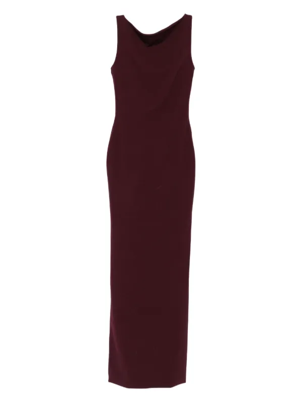 Solace London Imogen Sleeveless Maxi Dress in Purple