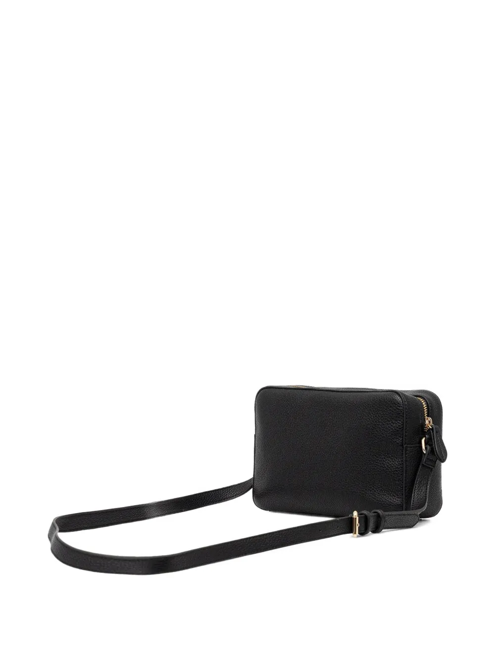 Twinset Logo-lettering Cross Body Bag In Black