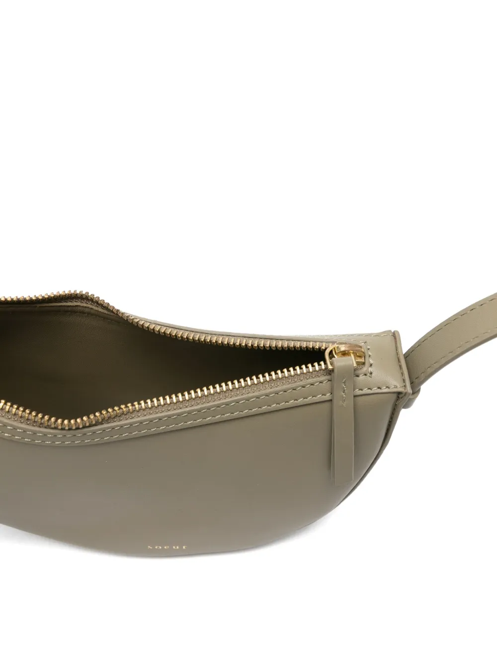 Soeur Crescent schoudertas met rits Beige