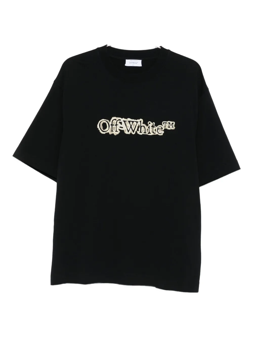 Off-white Arrow Skate Short Sleeve T-shirt In Black
