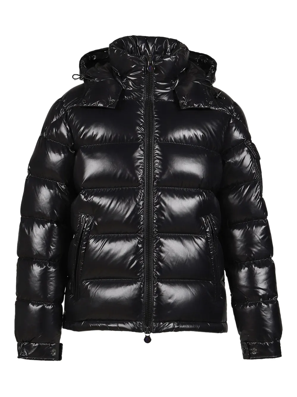 Moncler 连帽蓬松夹克 | 黑色 | Image 1