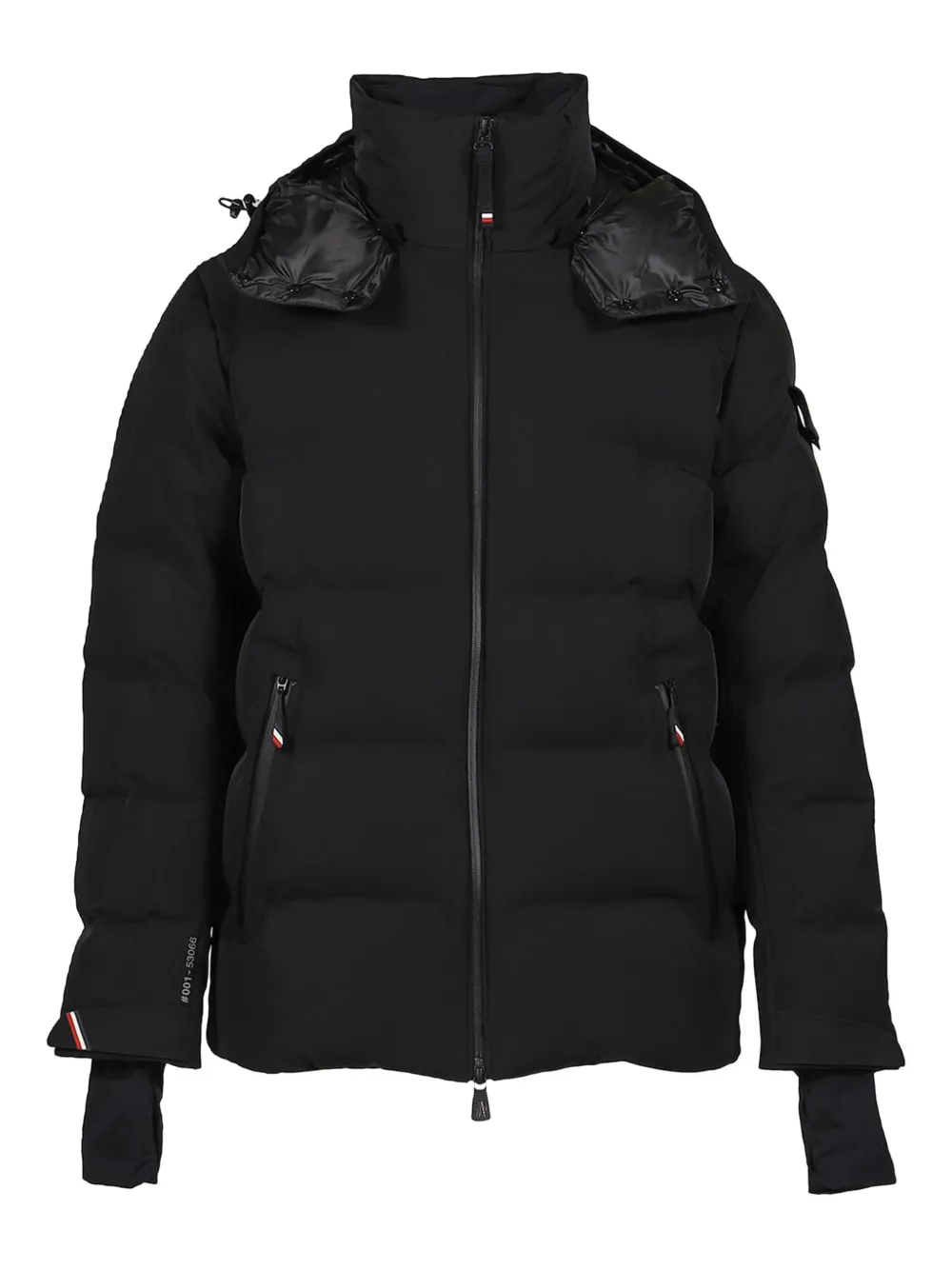 Moncler hooded puffer jacket | Black | Image 1