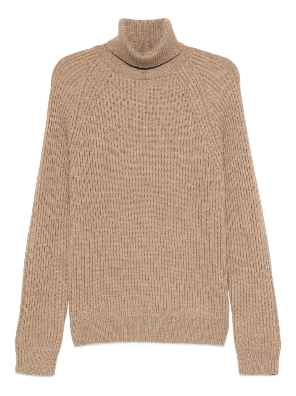 Zanone ribbed turtleneck sweater | Neutrals | Image 1