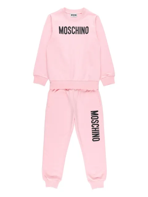 Moschino Kids logo-print tracksuit