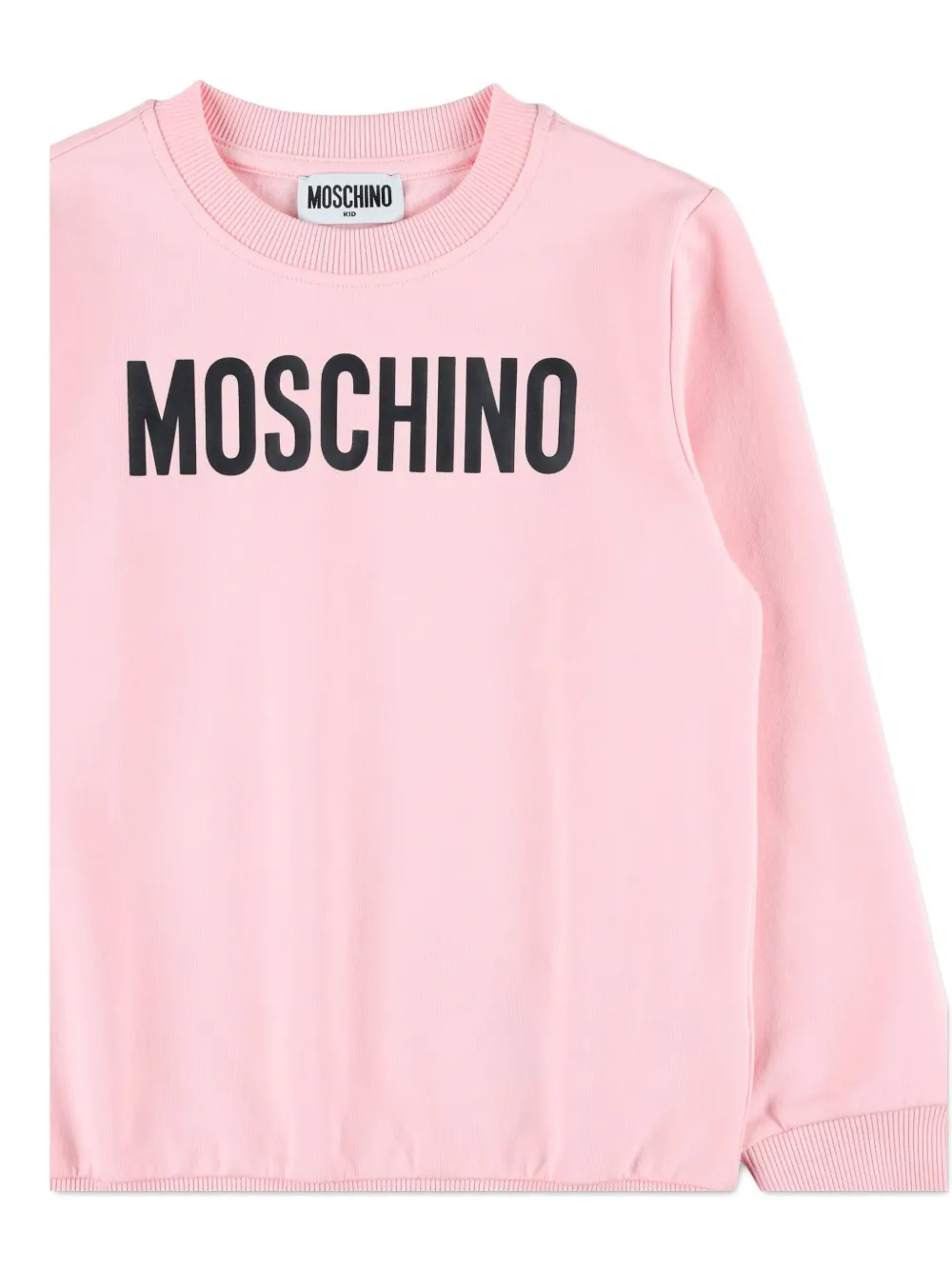 Moschino Kids Trainingspak met logoprint Roze