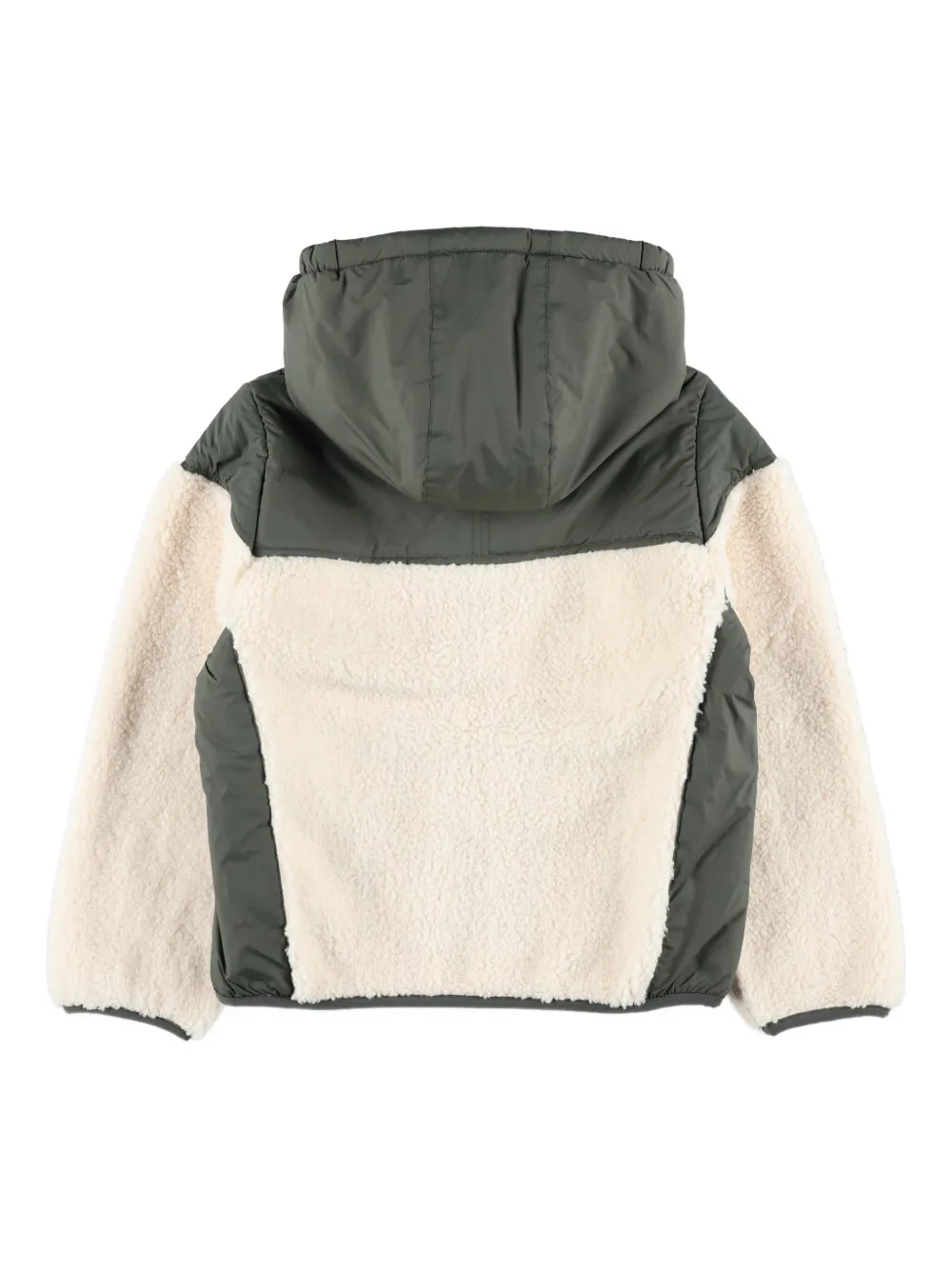 K Way Kids hooded fleece-paneled jacket | Boys Padded Jackets | Image 2