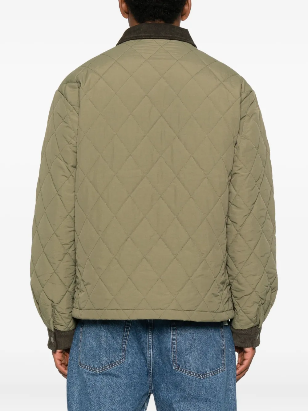 Maison Labiche Jack met ribfluwelen afwerking Groen