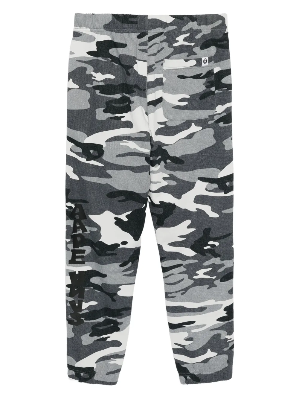 AAPE BY *A BATHING APE Broek met logopatch - Grijs