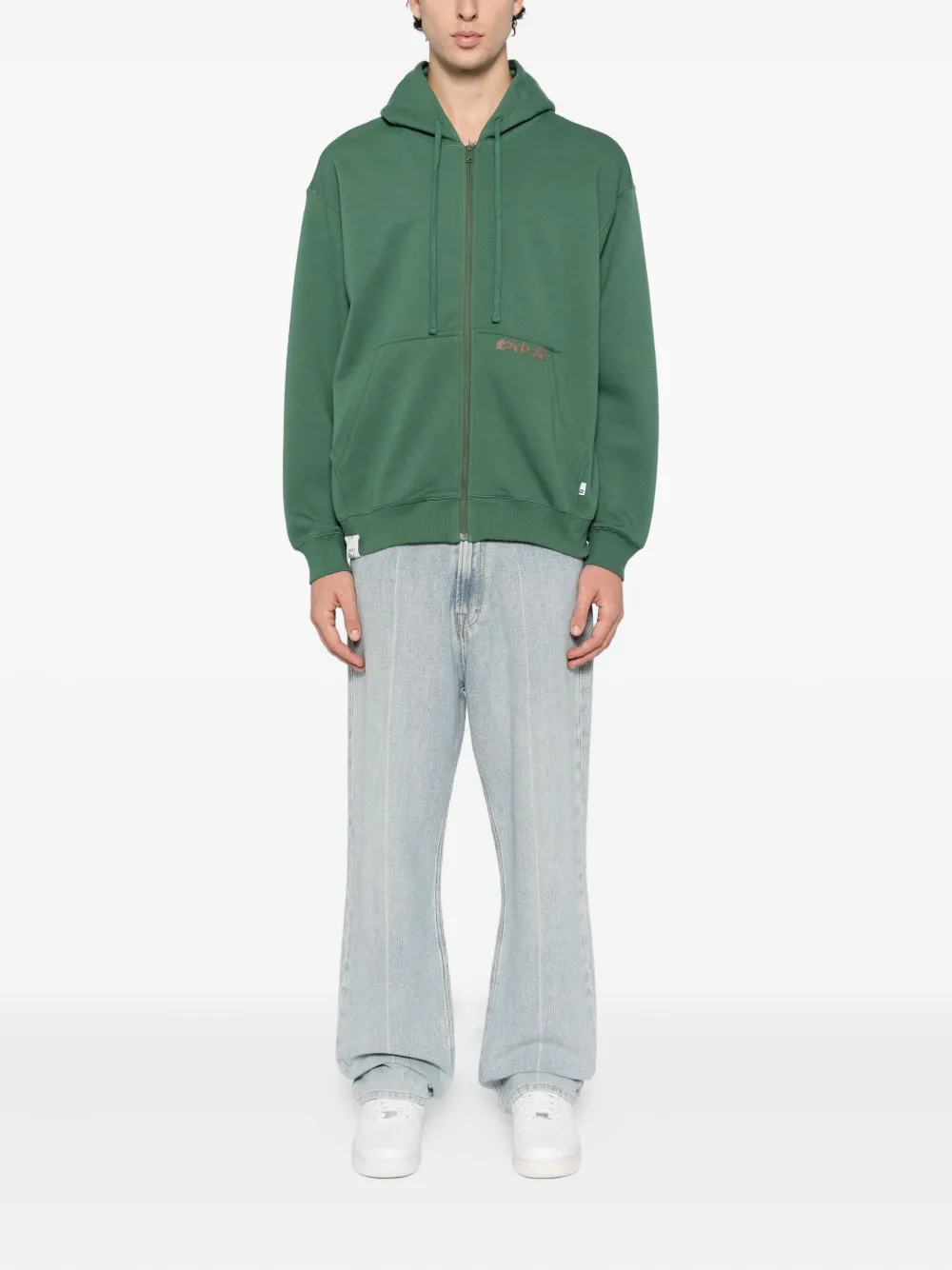 izzue graphic-embroidered hoodie | Hoodies | Image 2