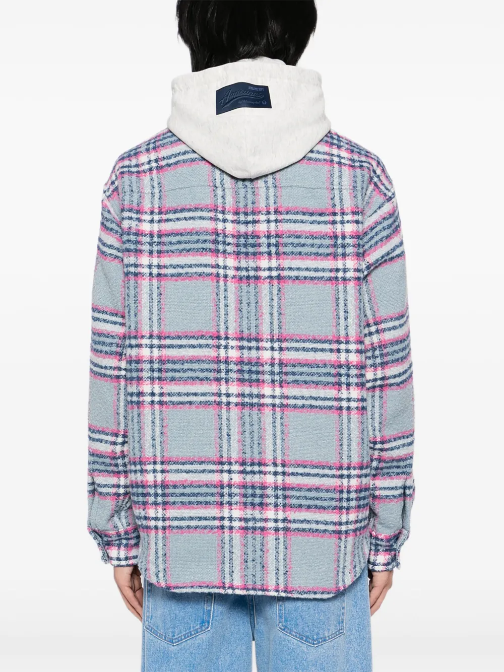 Aape By A Bathing Ape Logo-embroidered Jacket In Gray