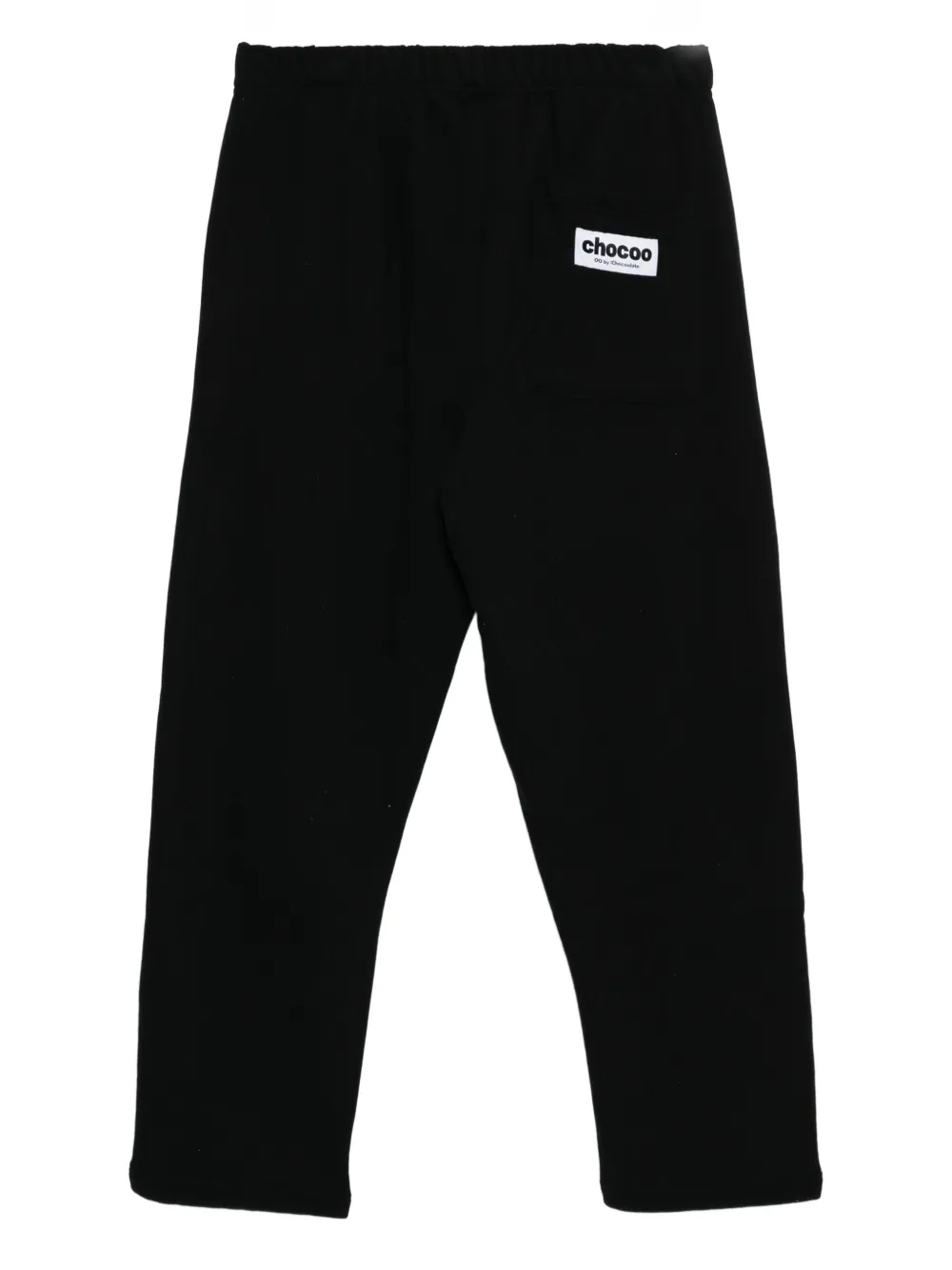 CHOCOOLATE Broek met logoprint - Zwart