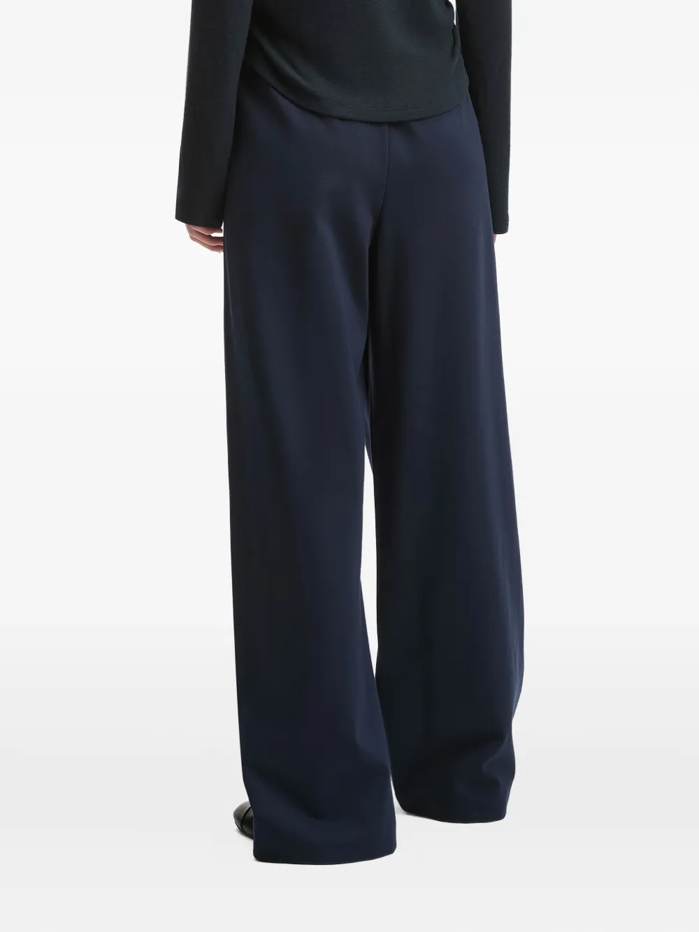 b+ab Trainingsbroek met wijde pijpen Blauw