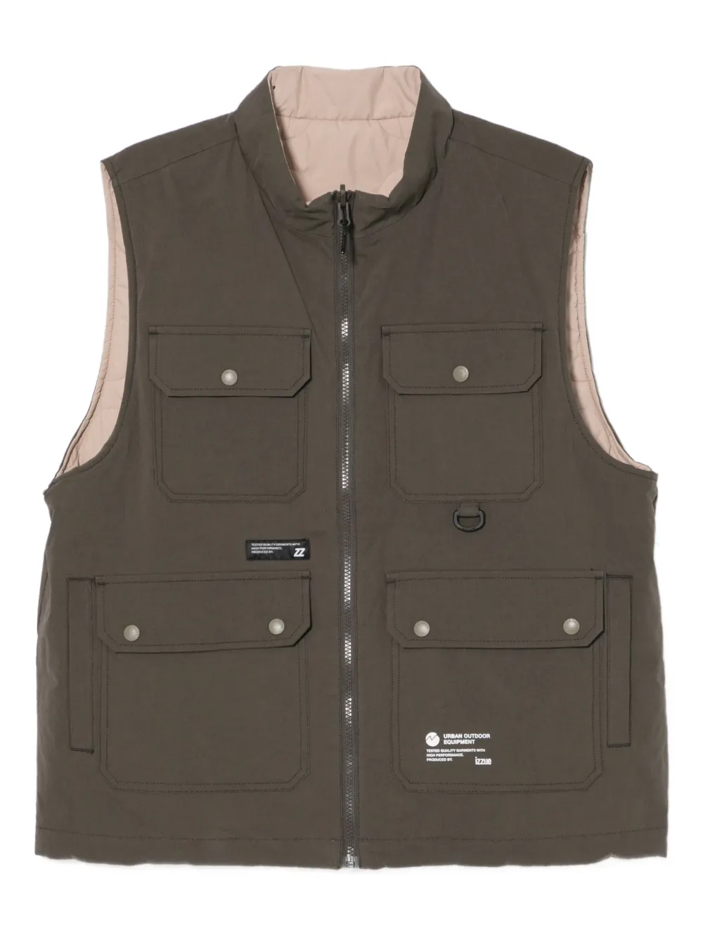 izzue reversible vest | Green | Image 1