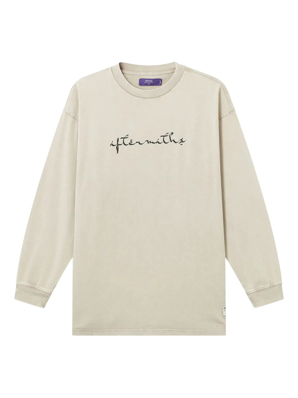 aftermaths deer-print long-sleeved T-shirt | Neutrals | Image 1