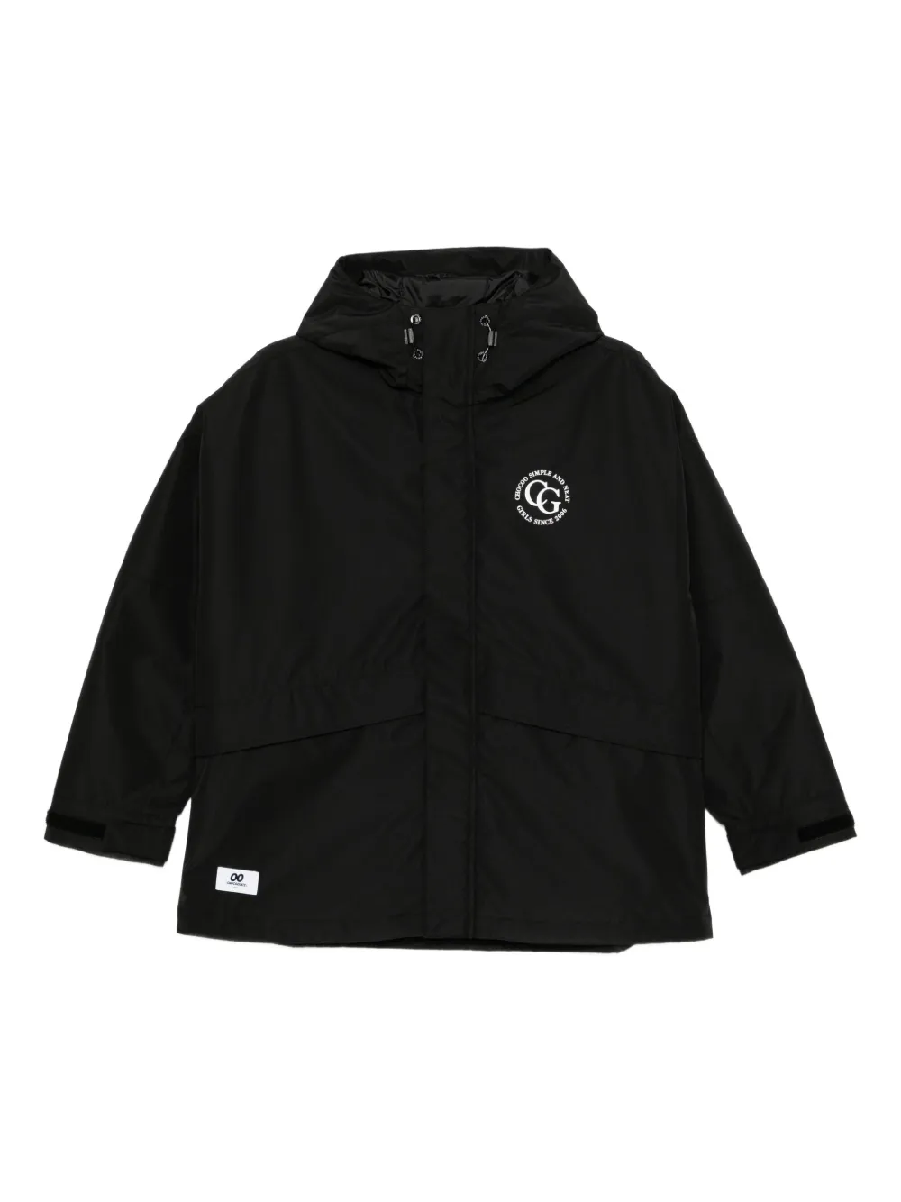 CHOCOOLATE logo-printed jacket | Black | Image 1