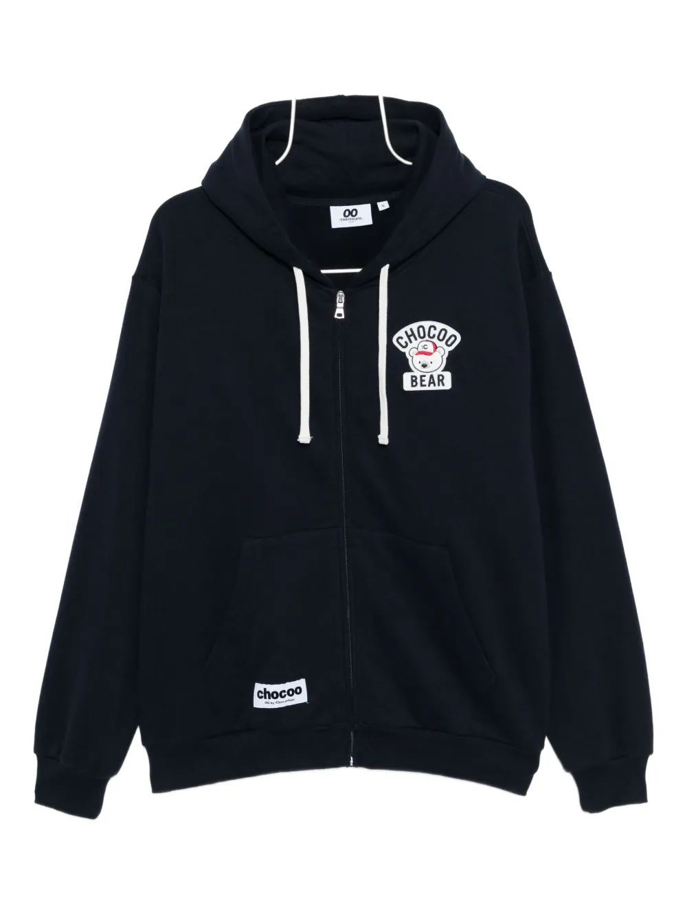 Chocoolate Logo-embroidered Hoodie In Black