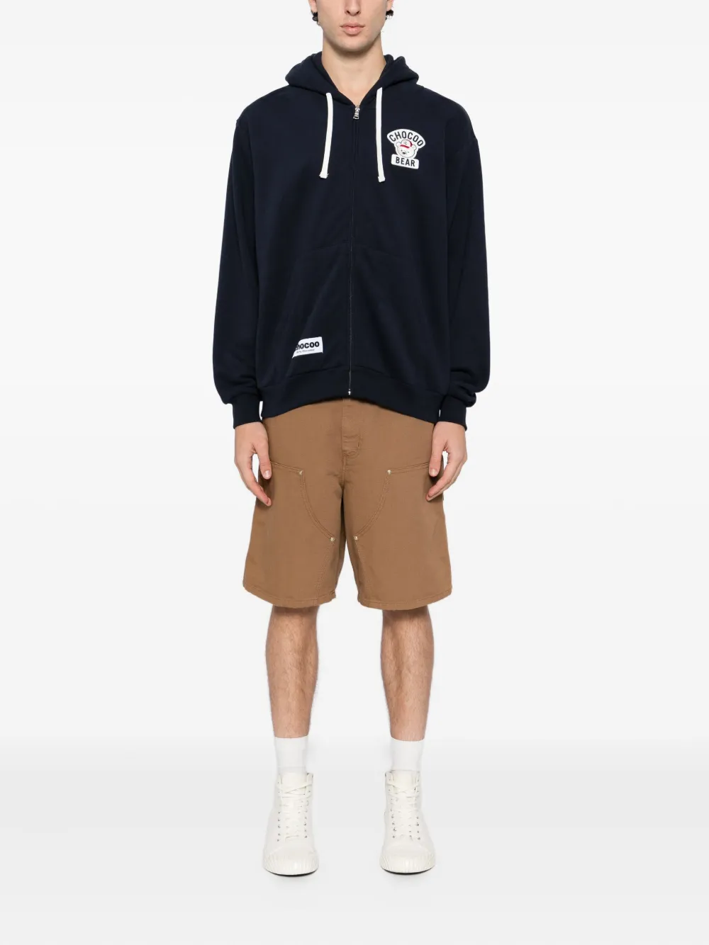 CHOCOOLATE logo-embroidered hoodie | Hoodies | Image 2