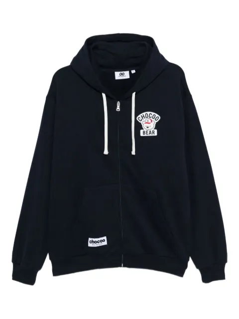 CHOCOOLATE logo-embroidered hoodie