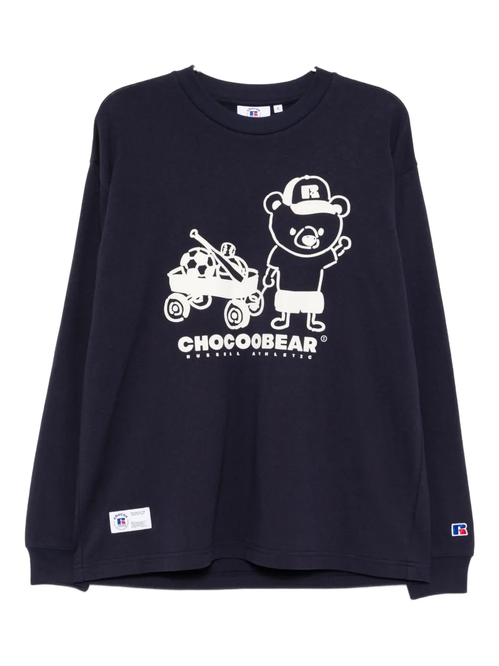 Chocoolate Graphic-print T-shirt In Blue