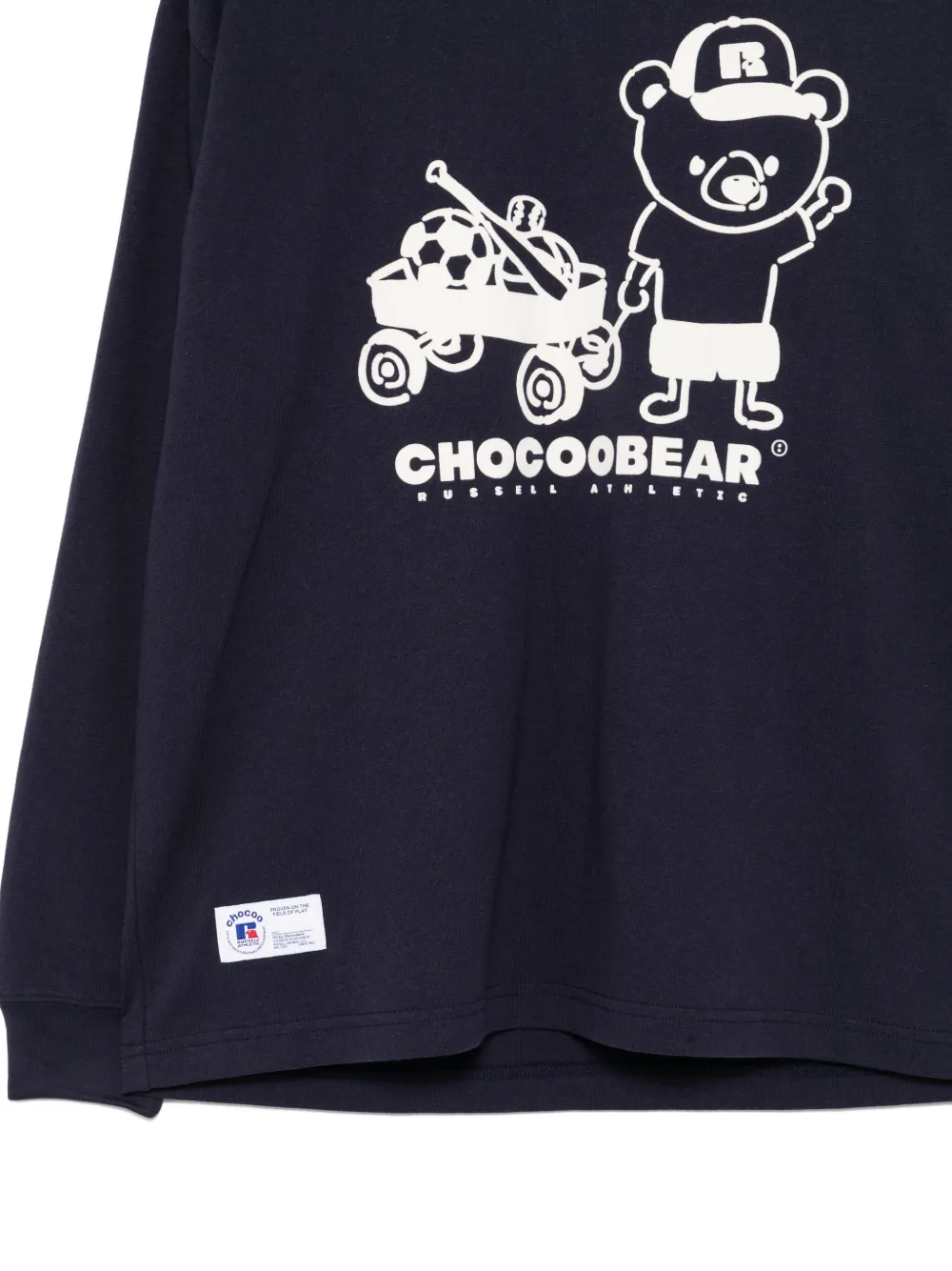 Chocoolate Graphic-print T-shirt In Blue