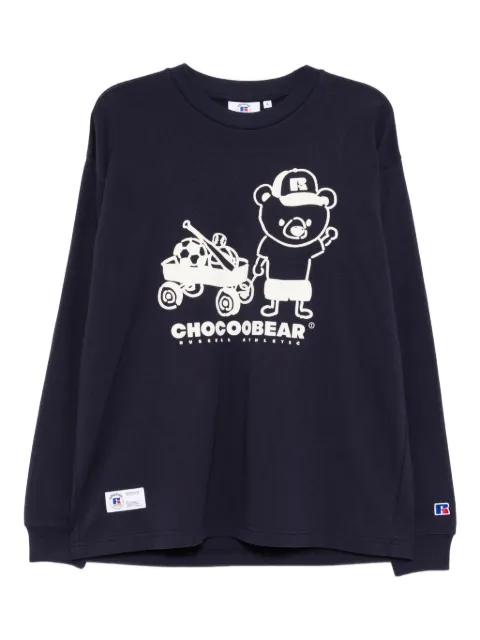 CHOCOOLATE playera con estampado gráfico