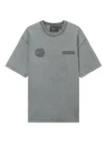 Alpha Industries logo-patch embroidered T-shirt - Grey