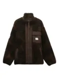 Alpha Industries zip-up fleece jacket - Brown