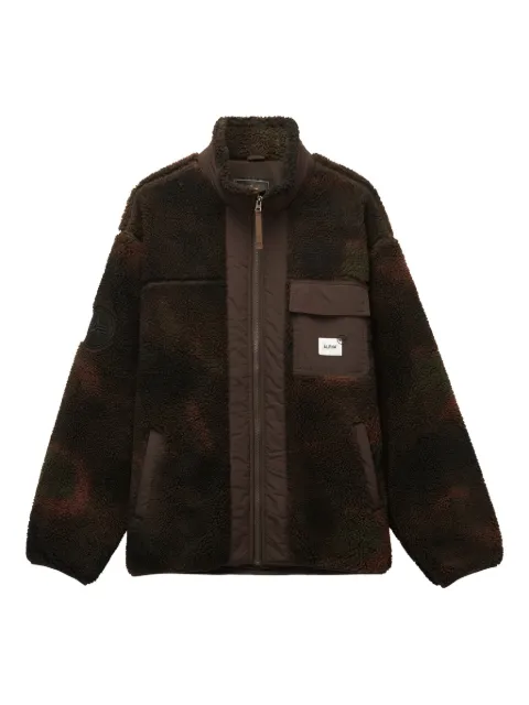 Alpha Industries zip-up fleece jacket