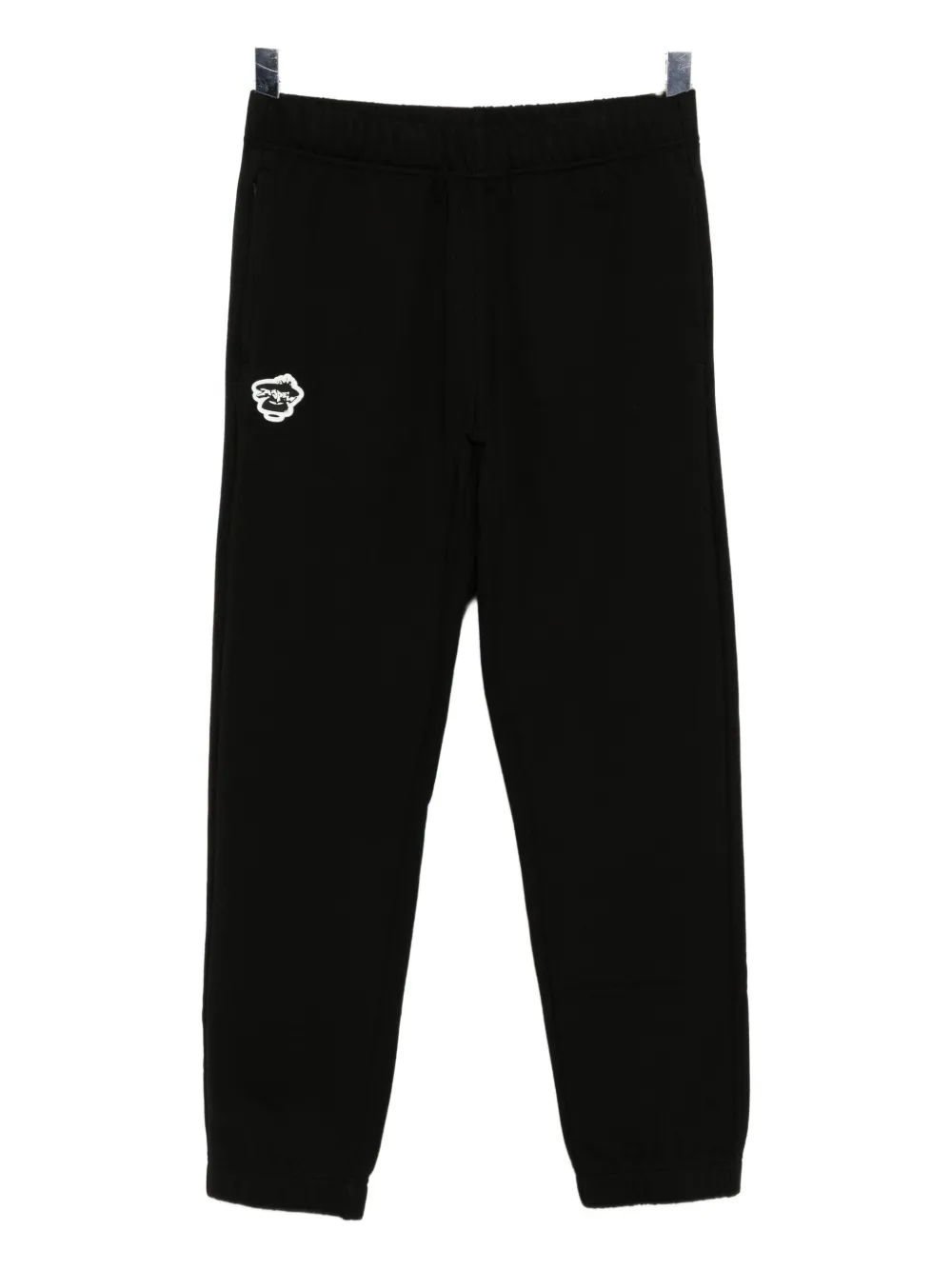 AAPE BY *A BATHING APE® Pantaloni con applicazione logo - Nero