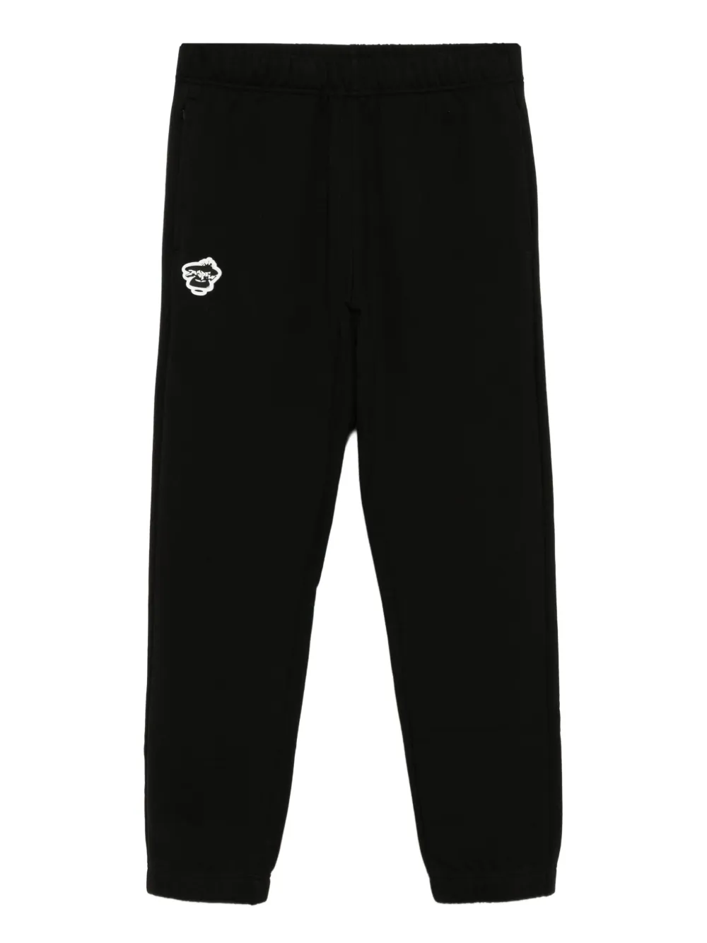 AAPE BY *A BATHING APE® logo-patched trousers | Black | Image 1