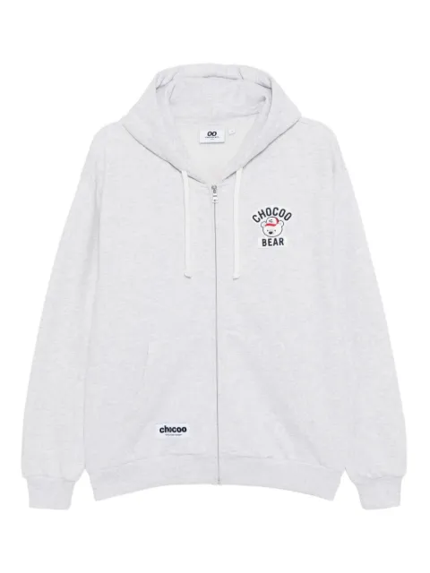 CHOCOOLATE logo-embroidered hoodie