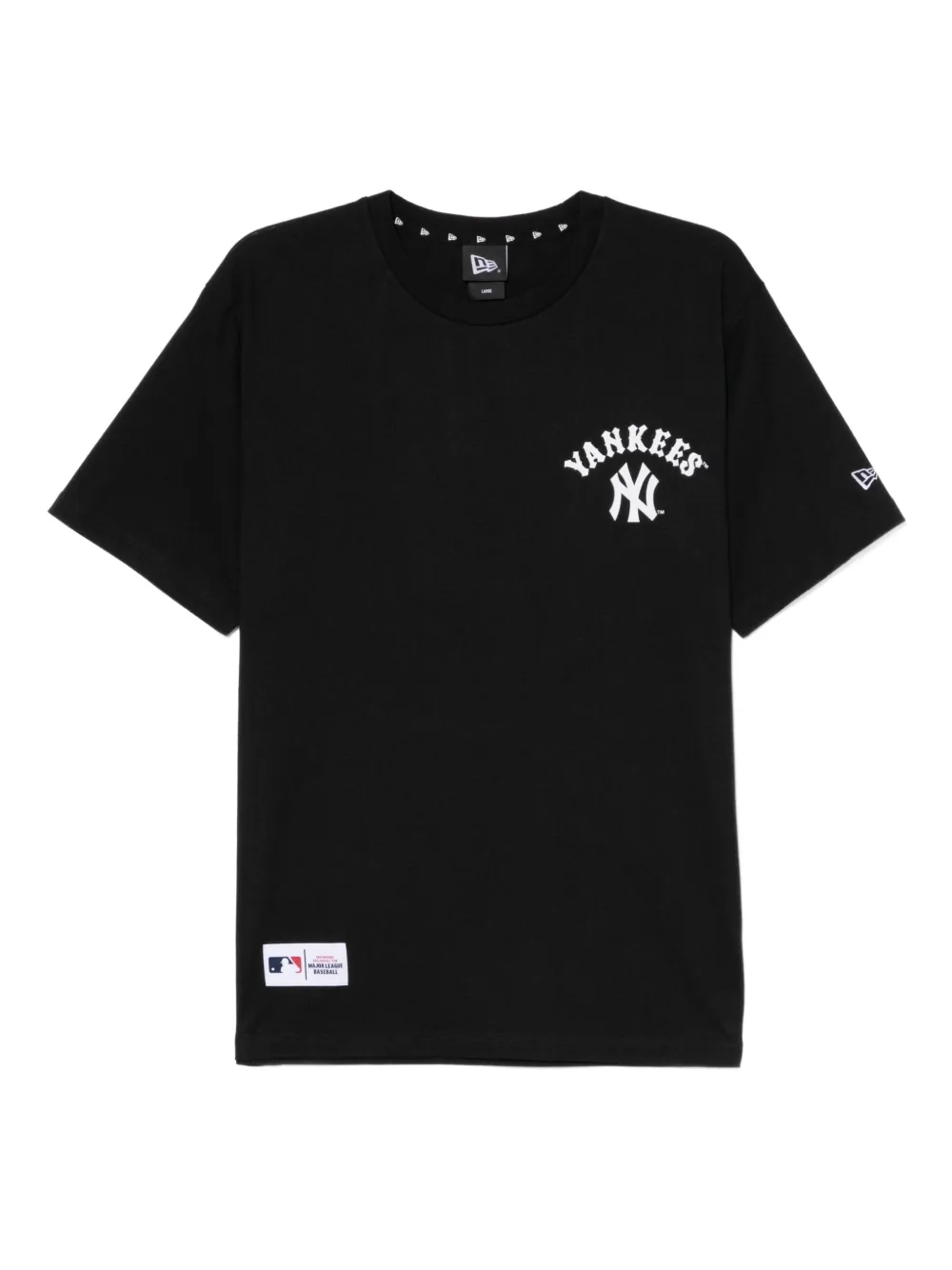 NEW ERA CAP logo-printed T-shirt | Black | Image 1