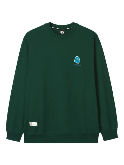 FINGERCROXX embroidered logo sweatshirt