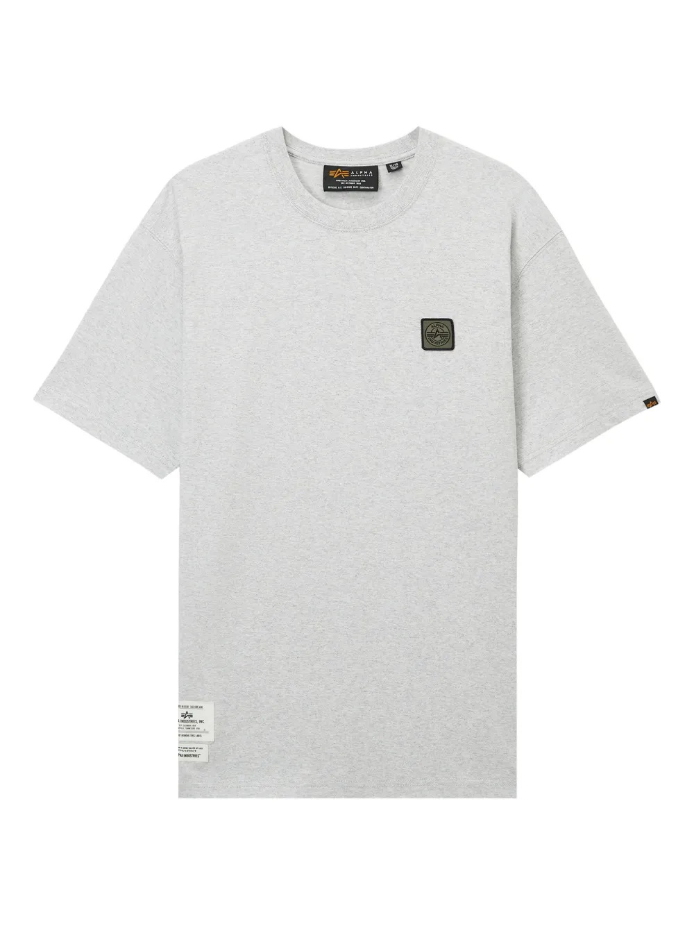 Alpha Industries patch-pocket tee | Grey | Image 1