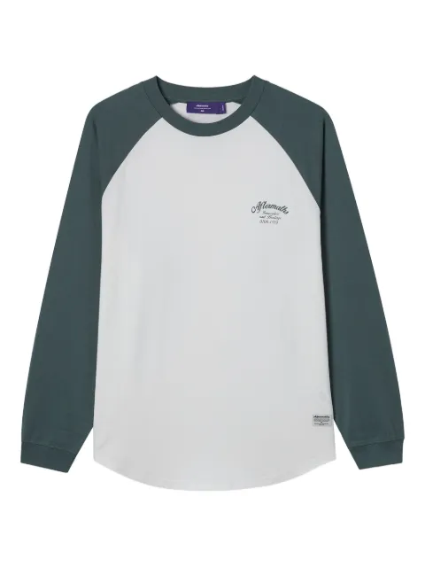 aftermaths ラグランスリーブ ロングTシャツ
