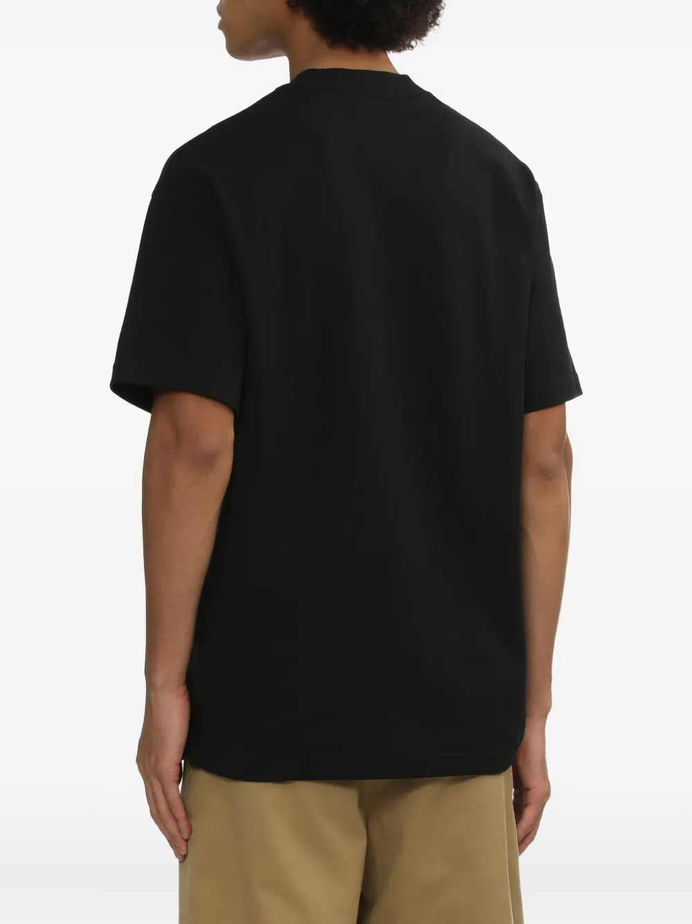 Fred Perry Katoenen T-shirt met logo Zwart