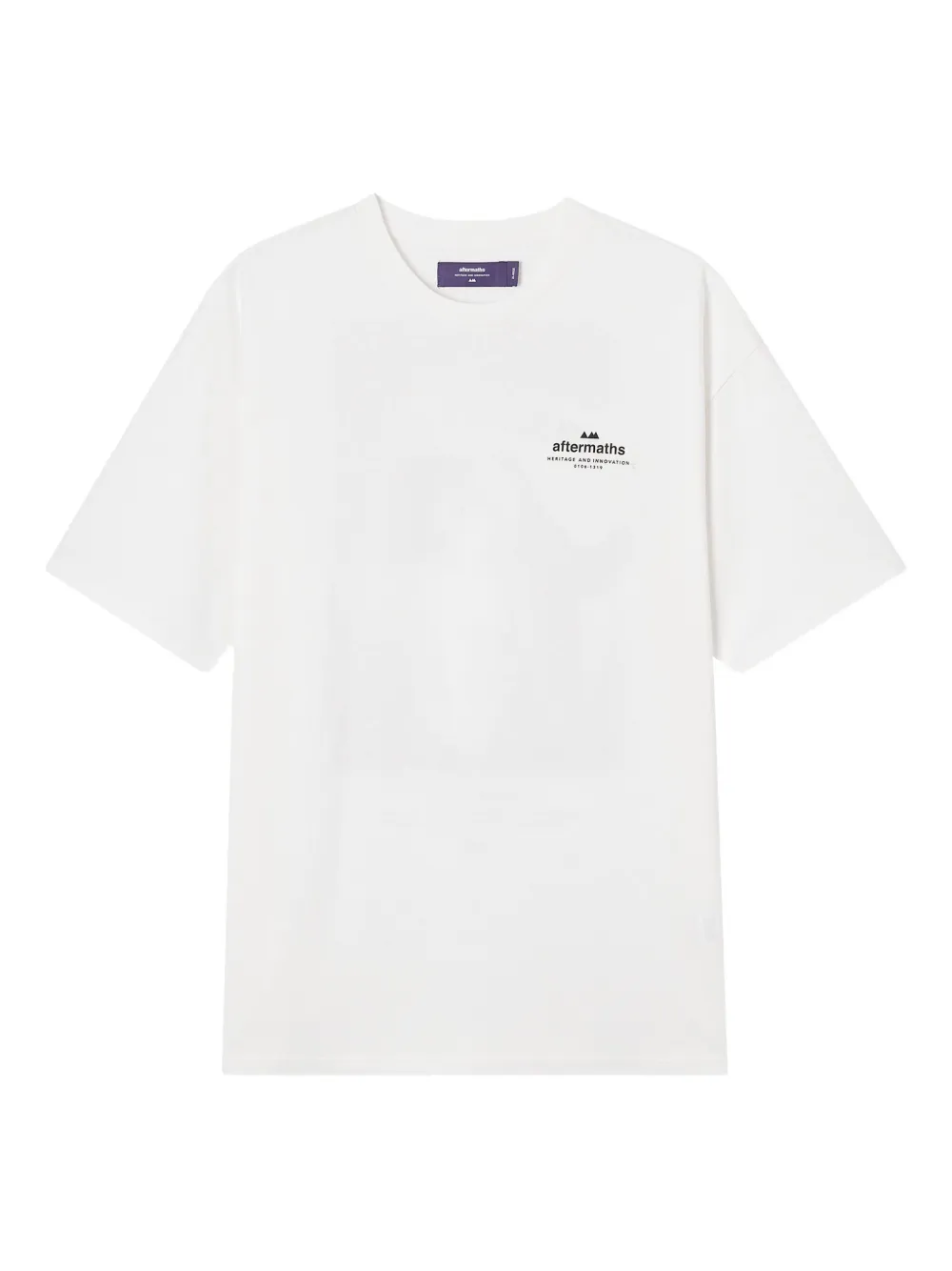 aftermaths fox-graphic short-sleeve T-shirt | White | Image 1