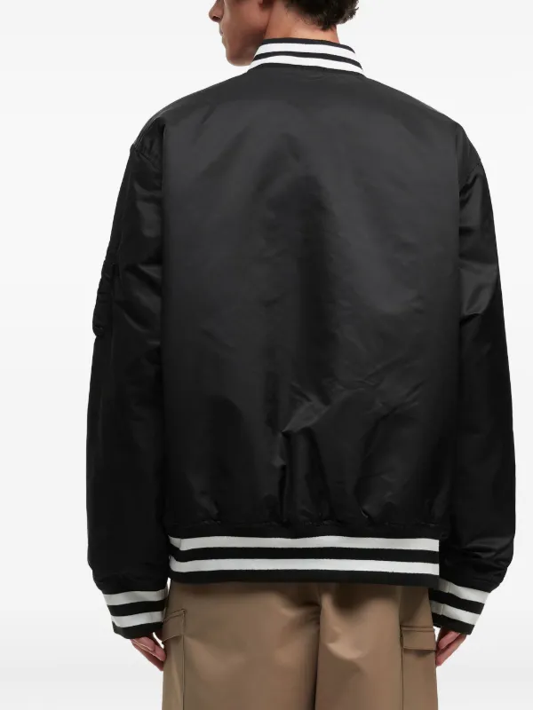 Alpha Industries タイガーパッチ ボンバージャケット | ブラック
