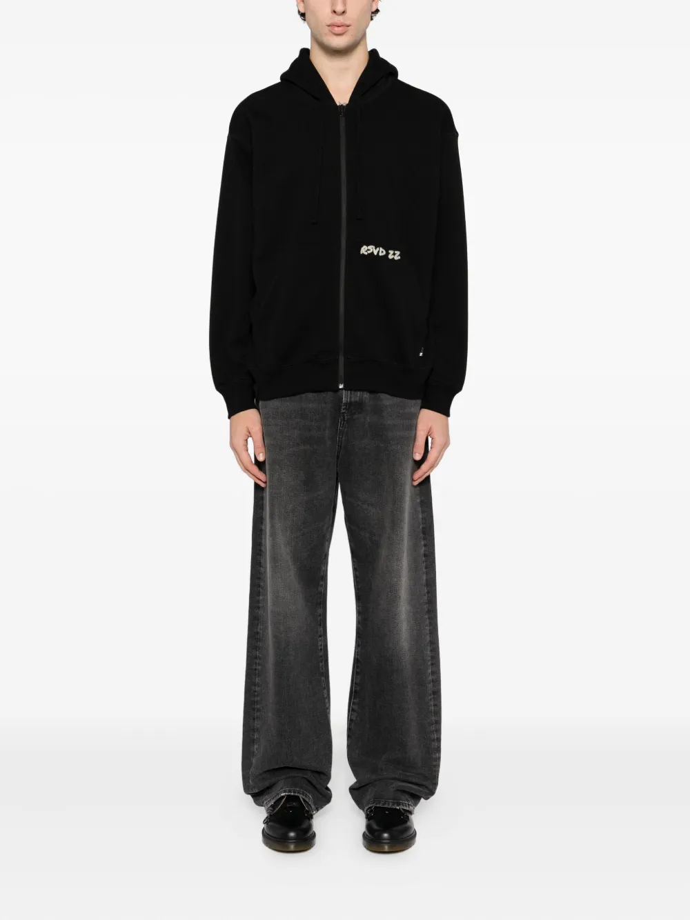 izzue logo-embroidered hoodie | Hoodies | Image 2