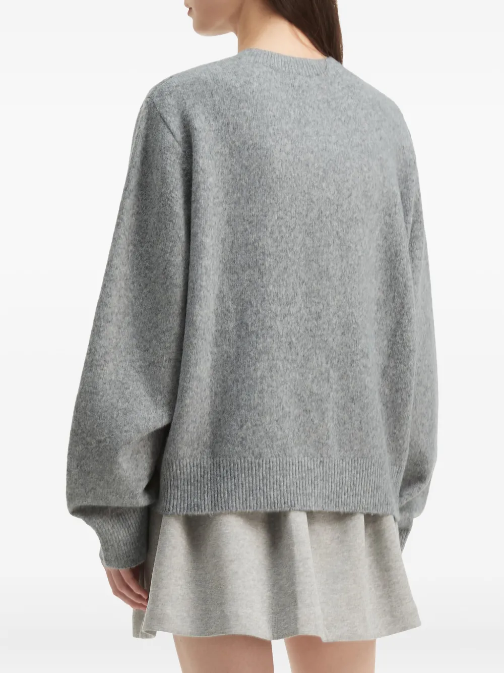 b+ab Vest verfraaid met ster Grijs