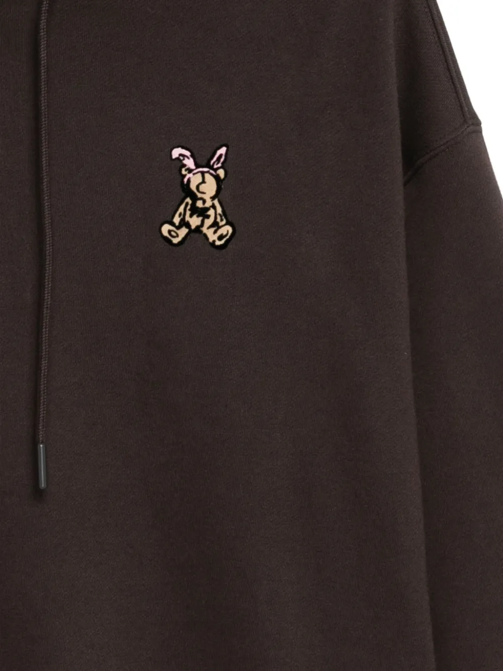 Izzue Logo-embroidered Hoodie In Animal Print