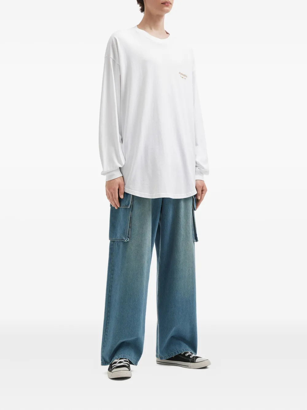 aftermaths graphic-print long-sleeve T-shirt | T-Shirts | Image 2