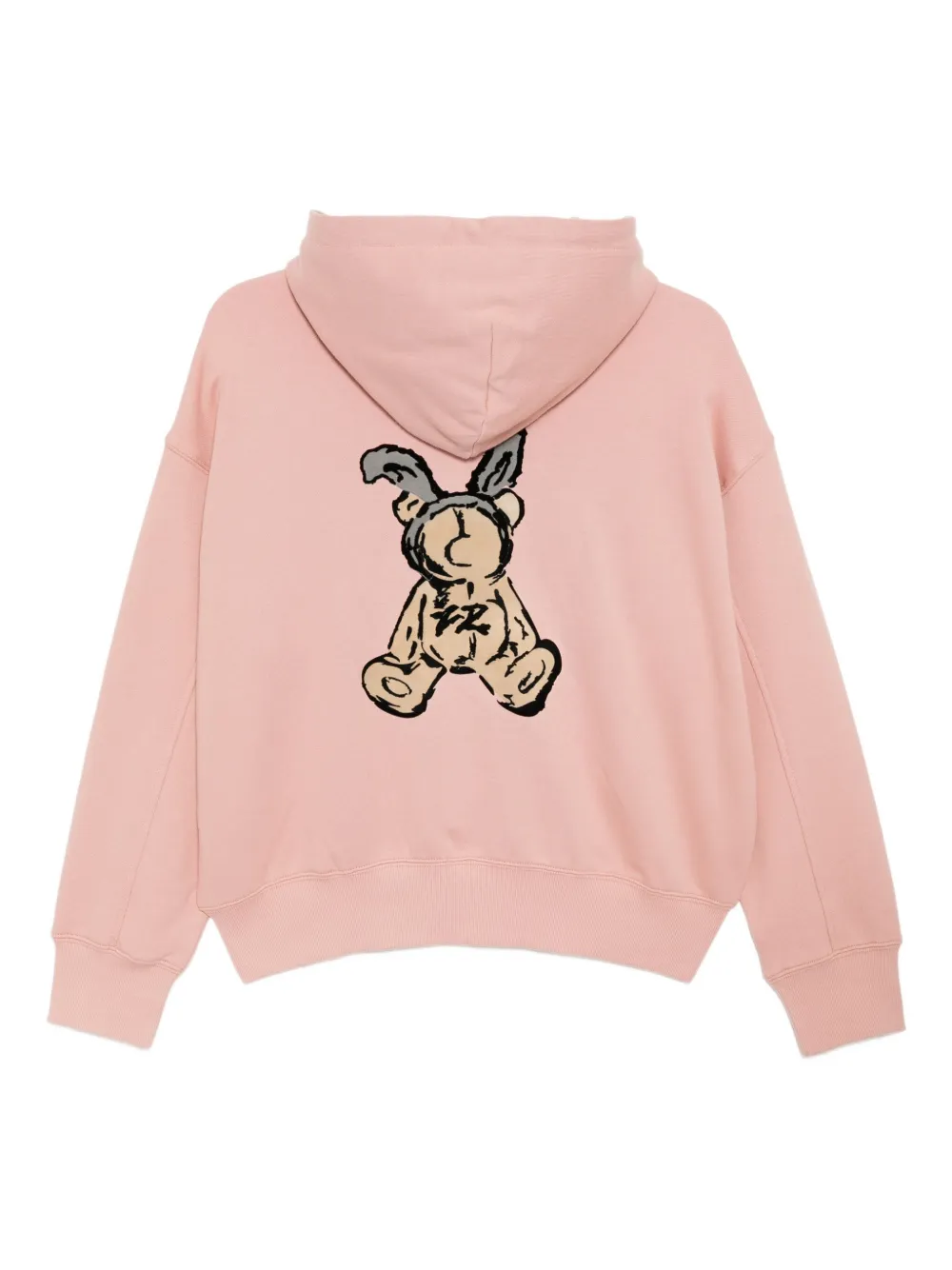 Izzue Hoodie met geborduurd logo - Roze
