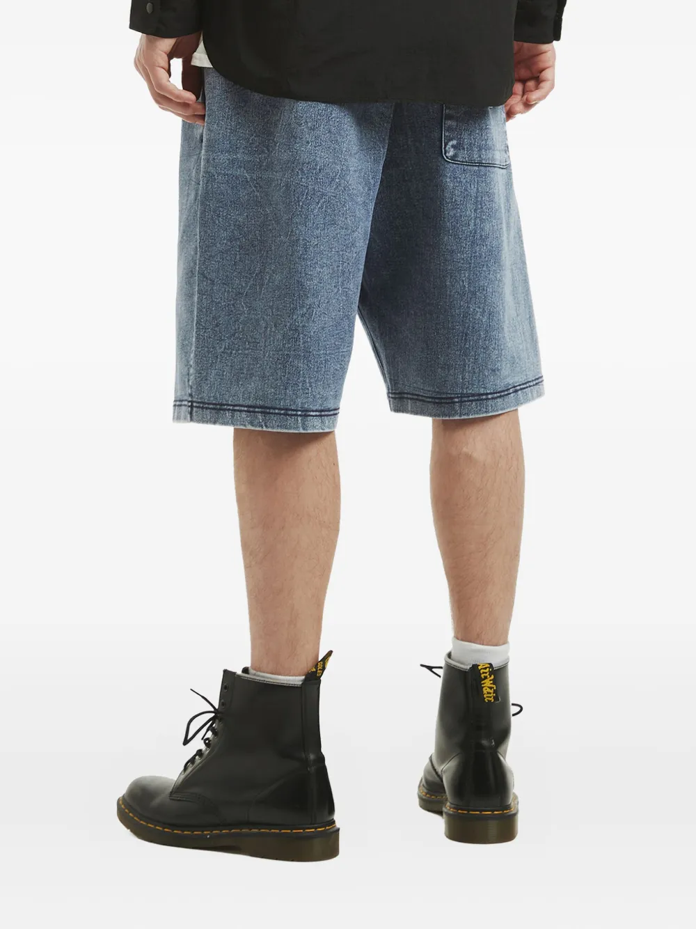 Alpha Industries Denim shorts Blauw