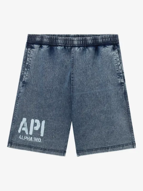 Alpha Industries denim shorts