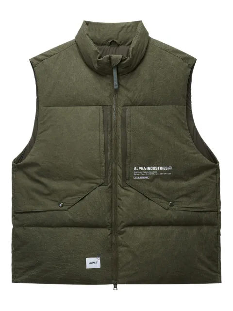 Alpha Industries quilted pocket vest