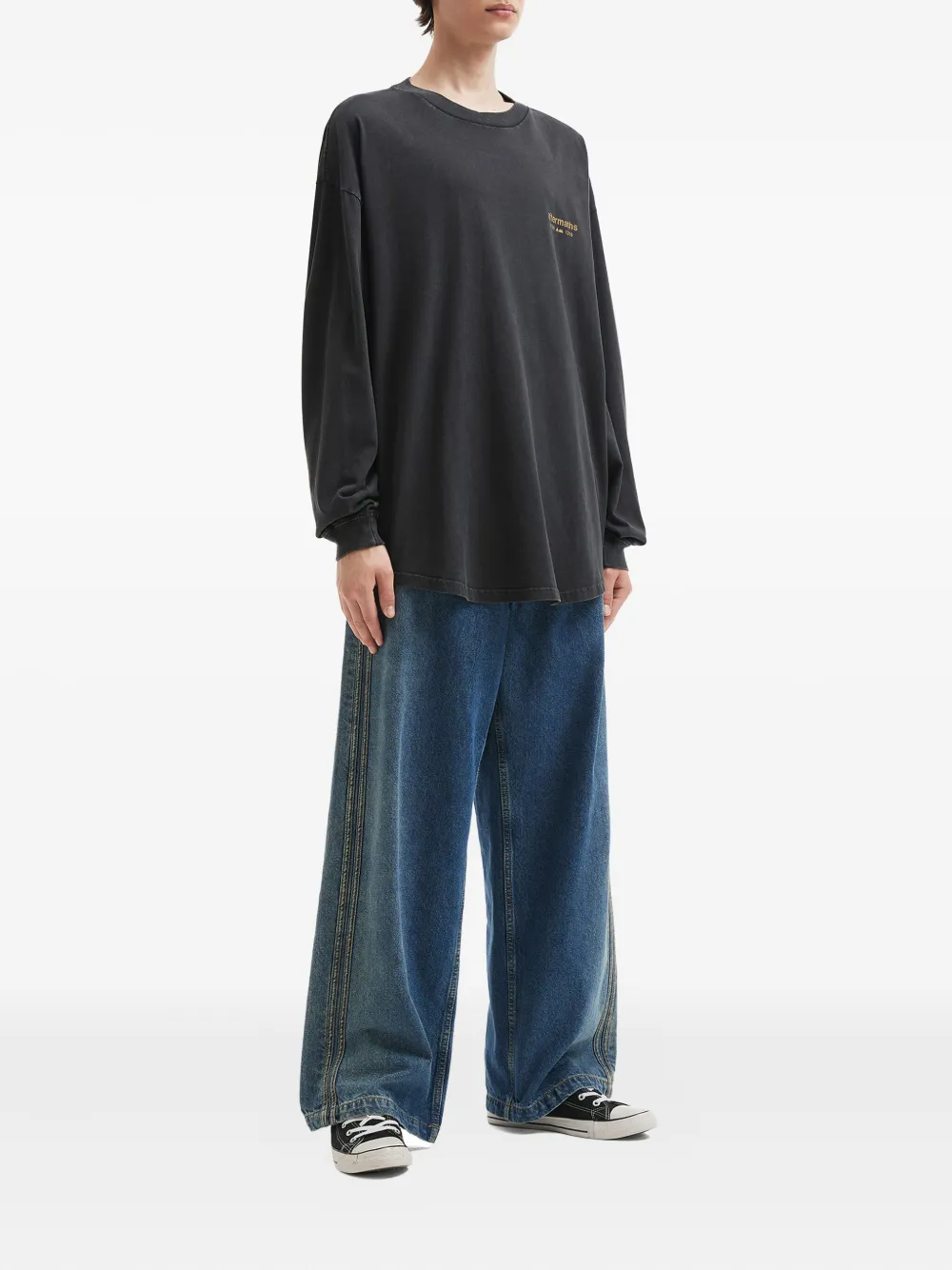 aftermaths Inca-inspired graphic long-sleeve T-shirt | T-Shirts | Image 2