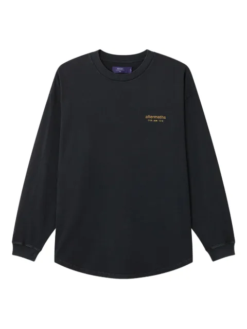 aftermaths グラフィック ロングTシャツ